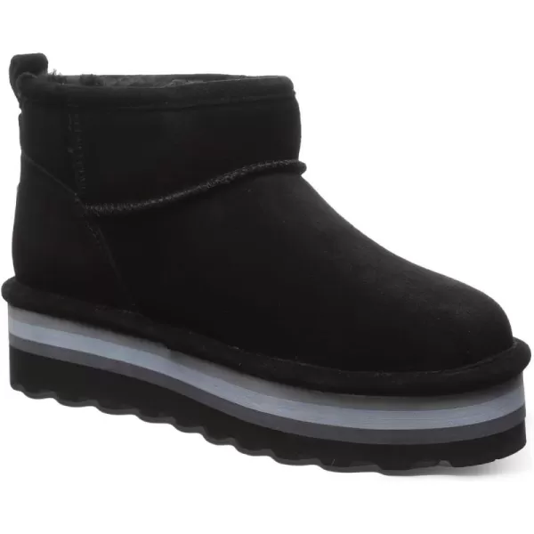 imageBEARPAW Womens Retro Shorty Boot  Womens Ankle Boot  Comfortable Winter BootBlack