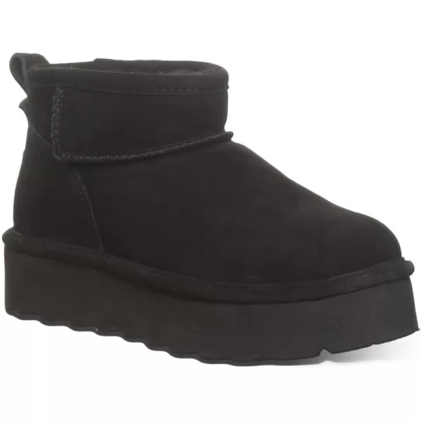 imageBEARPAW Womens Retro Shorty Boot  Womens Ankle Boot  Comfortable Winter BootBlackBlack