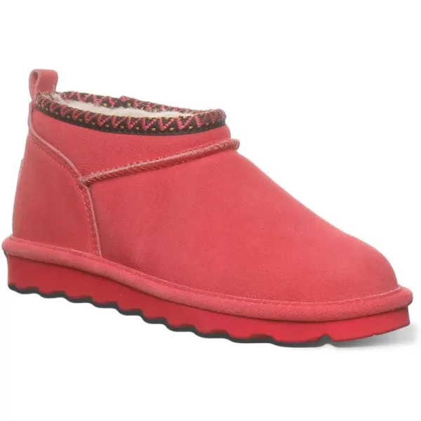 imageBEARPAW Womens Super Shorty Deco Multiple Colors  Womens Ankle Boot  Womens Slip On Boot  Comfortable Winter BootGuava