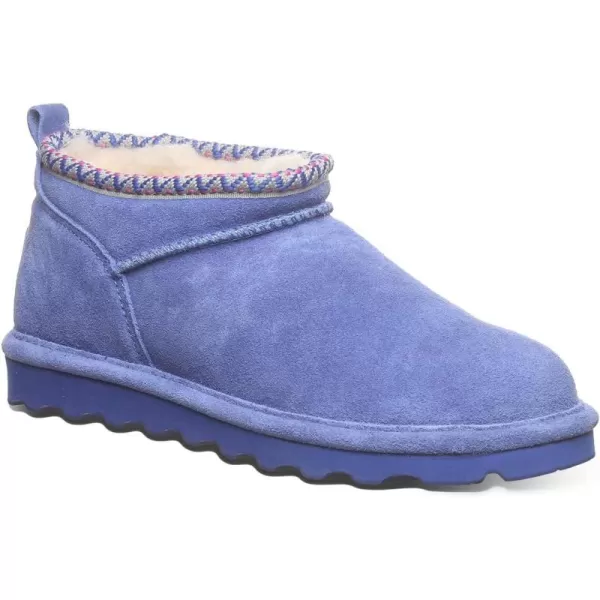 imageBEARPAW Womens Super Shorty Deco Multiple Colors  Womens Ankle Boot  Womens Slip On Boot  Comfortable Winter BootUltramarine