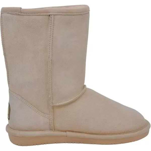 imageBEARPAW Emma Short Womens Classic Winter Slip On Boots Lightweight Suede Boots Multiple ColorsCamel