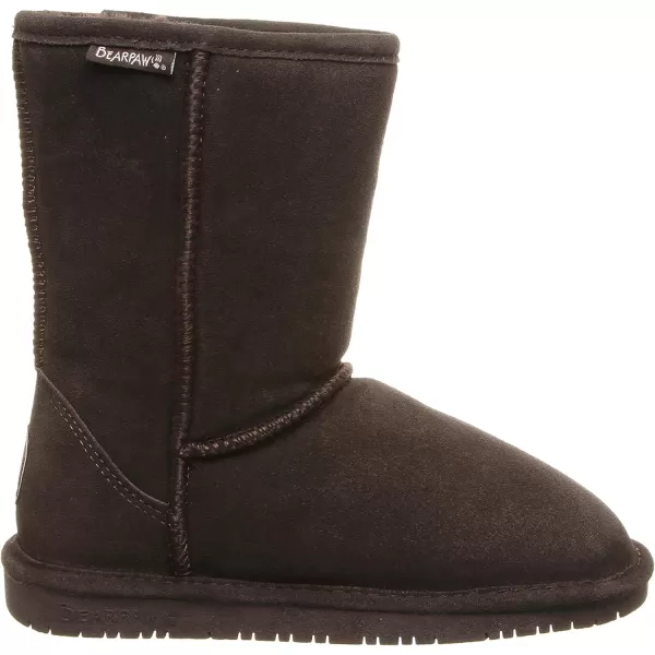imageBEARPAW Emma Short Womens Classic Winter Slip On Boots Lightweight Suede Boots Multiple ColorsChocolate Ii