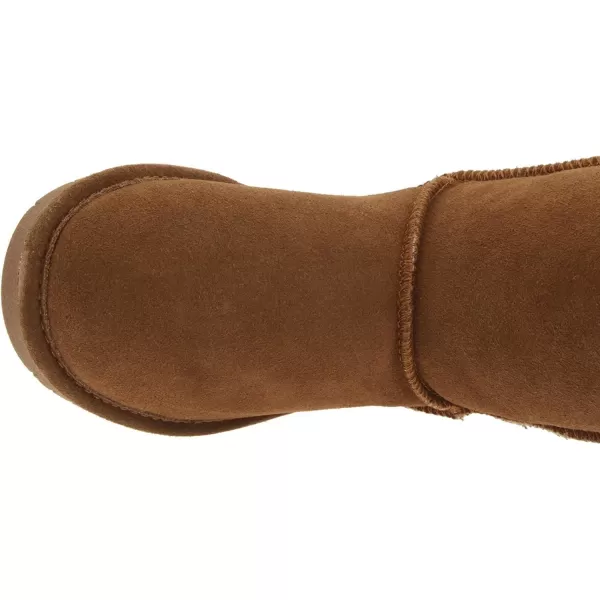 imageBEARPAW Emma Short Womens Classic Winter Slip On Boots Lightweight Suede Boots Multiple ColorsHickory