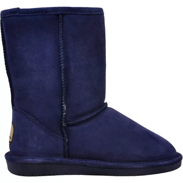 imageBEARPAW Emma Short Womens Classic Winter Slip On Boots Lightweight Suede Boots Multiple ColorsIndigo