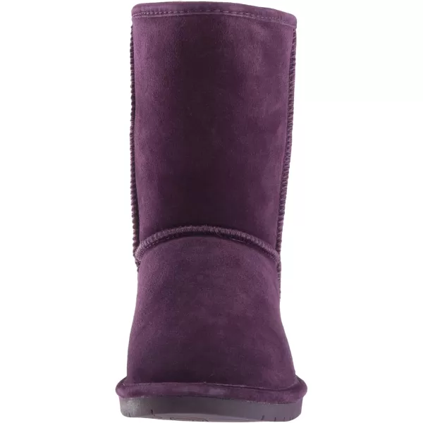imageBEARPAW Emma Short Womens Classic Winter Slip On Boots Lightweight Suede Boots Multiple ColorsPlum