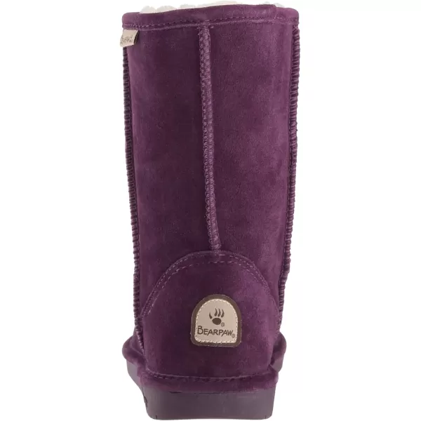 imageBEARPAW Emma Short Womens Classic Winter Slip On Boots Lightweight Suede Boots Multiple ColorsPlum