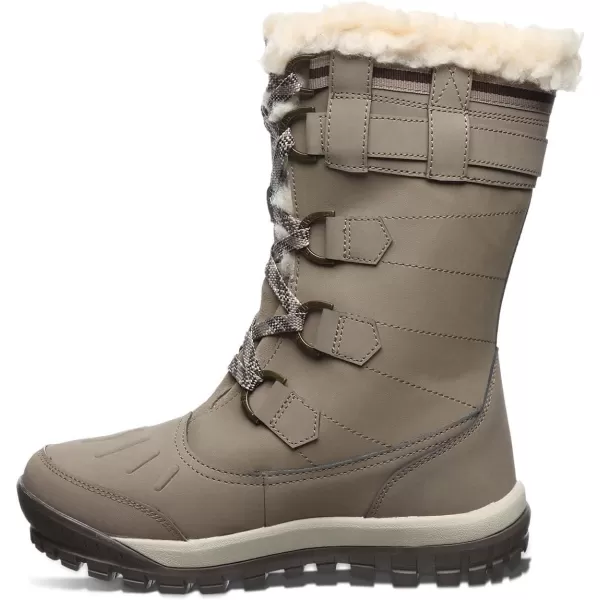 imageBEARPAW Womens Desdemona Multiple Colors  Womens Boot Classic Suede  Womens Slip On Boot  Comfortable Winter BootStone