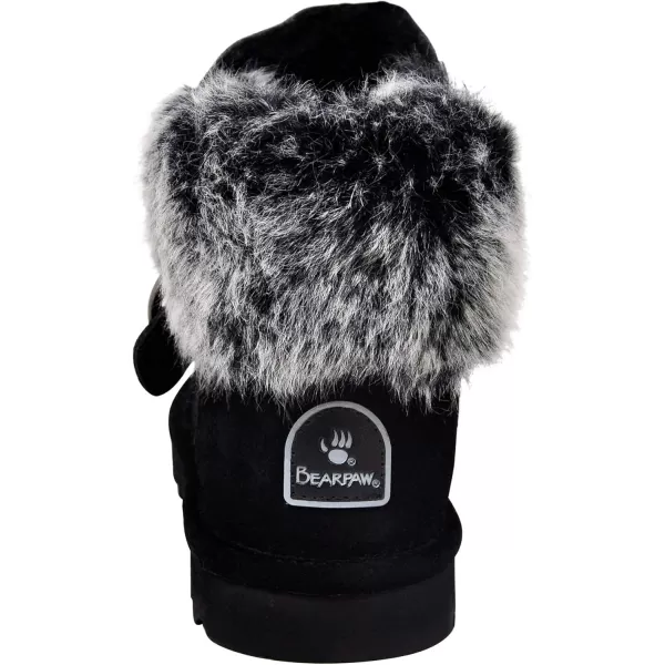 imageBEARPAW Womens Koko BootBlack With Grey Fur