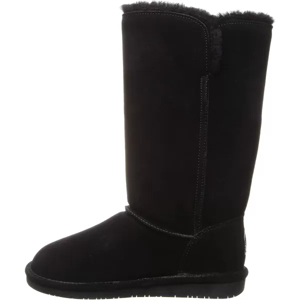 imageBEARPAW Womens Lori Multiple Colors  Womens Boot Classic Suede  Womens Slip On Boot  Comfortable Winter BootBlack II