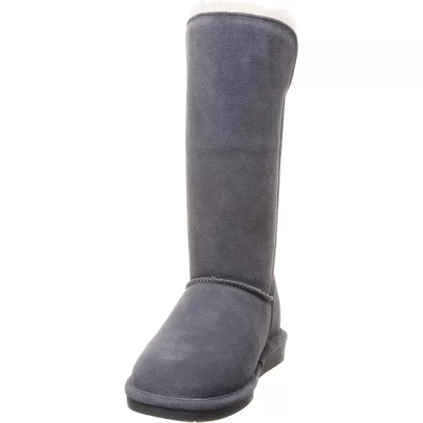 imageBEARPAW Womens Lori Multiple Colors  Womens Boot Classic Suede  Womens Slip On Boot  Comfortable Winter BootCharcoal
