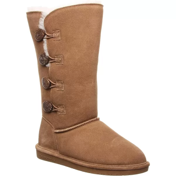 imageBEARPAW Womens Lori Multiple Colors  Womens Boot Classic Suede  Womens Slip On Boot  Comfortable Winter BootHickory