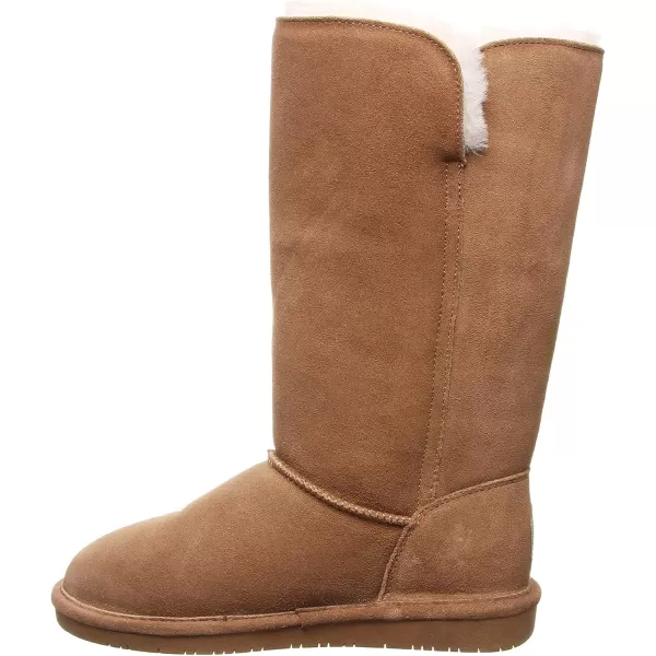 imageBEARPAW Womens Lori Multiple Colors  Womens Boot Classic Suede  Womens Slip On Boot  Comfortable Winter BootHickory