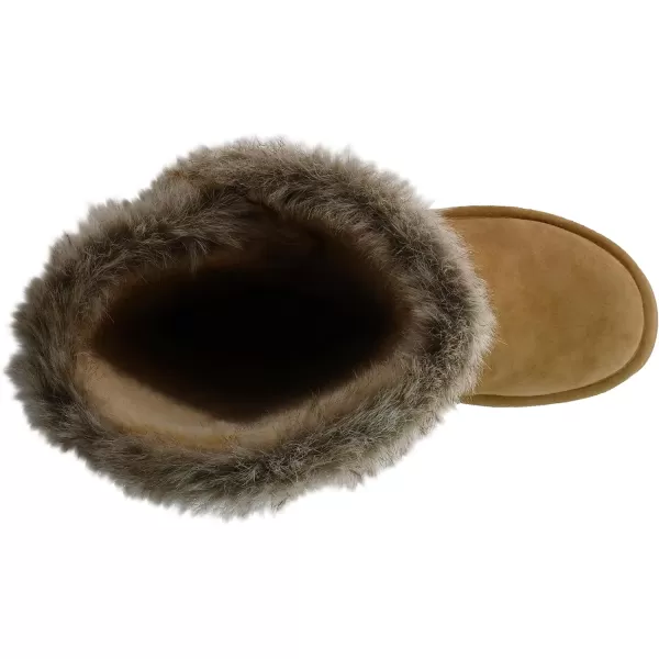 imageBEARPAW Womens Sheilah Tall Multiple Colors  Womens Boot Classic Suede  Womens Slip On Boot  Comfortable Winter BootIced Coffee