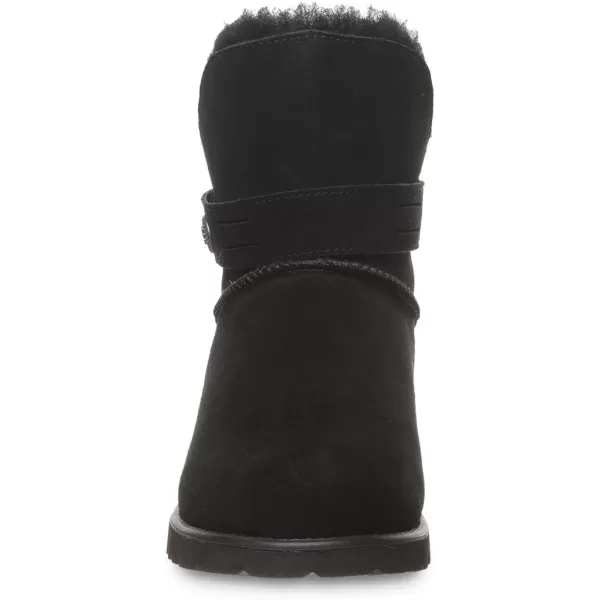 imageBEARPAW Womens Wellston Multiple Colors  Womens Boot Suede  Womens Slip On Boot  Comfortable Winter BootBlack