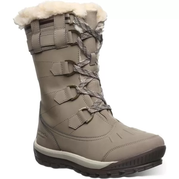 imageBEARPAW Womens Desdemona Multiple Colors  Womens Boot Classic Suede  Womens Slip On Boot  Comfortable Winter BootStone