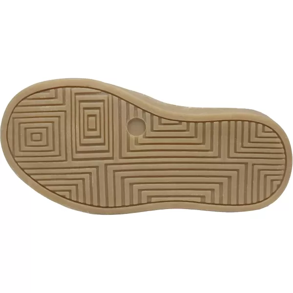 imageBEARPAW Baby Boy Walker Boots Faux Fur Hard Bottom Baby Shoes  Hook ampamp Loop Strap Rubber Sole Infant Walking ShoesBrown 1
