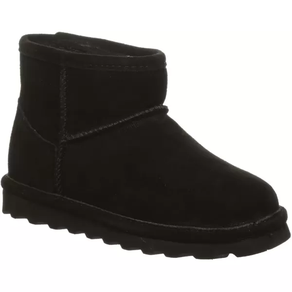 imageBEARPAW Alyssa Youth Multiple Colors  Womens Ankle Boot  Womens Slip On Boot  Comfortable Winter BootBlack Ii