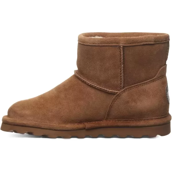 imageBEARPAW Alyssa Youth Multiple Colors  Womens Ankle Boot  Womens Slip On Boot  Comfortable Winter BootHickory