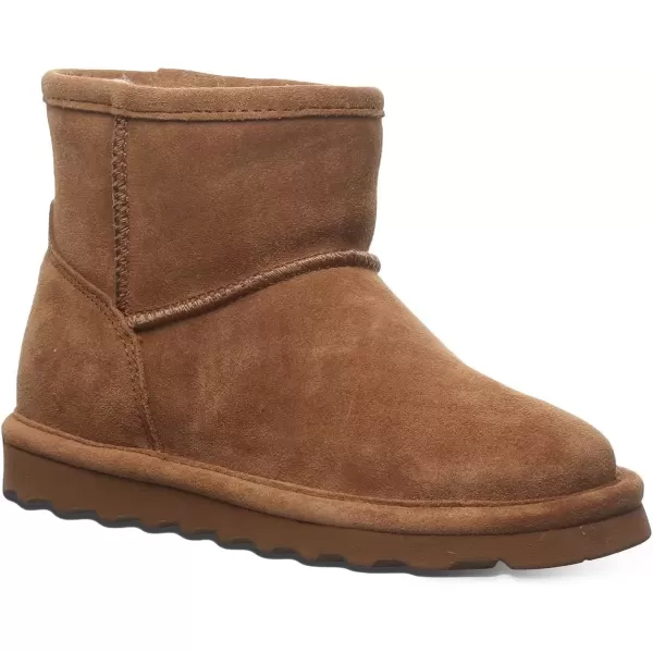 imageBEARPAW Alyssa Youth Multiple Colors  Womens Ankle Boot  Womens Slip On Boot  Comfortable Winter BootHickory