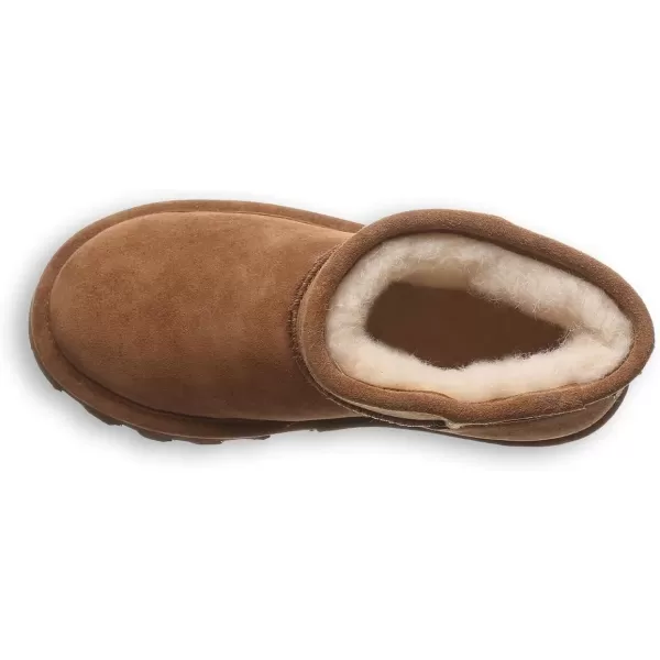 imageBEARPAW Alyssa Youth Multiple Colors  Womens Ankle Boot  Womens Slip On Boot  Comfortable Winter BootHickory