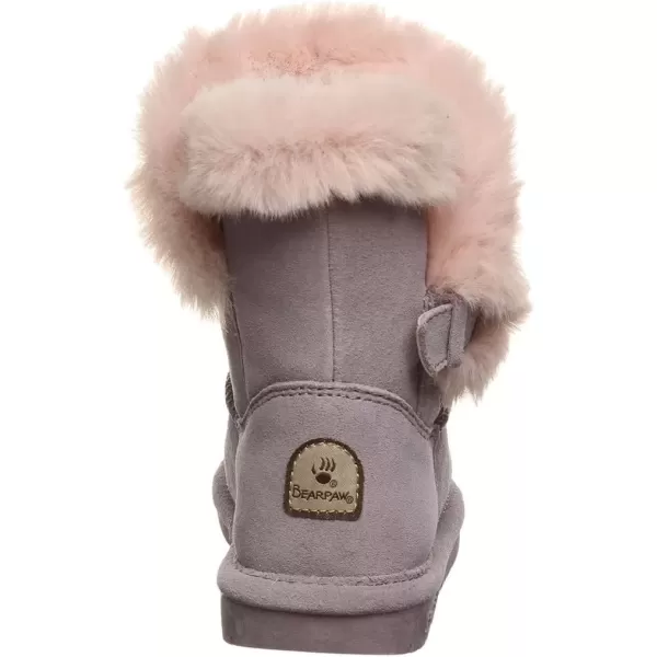 imageBEARPAW Betsey Youth Multiple Colors  Youths Boot Classic Suede  Kids Slip On Boot  Comfortable Winter BootWisteria