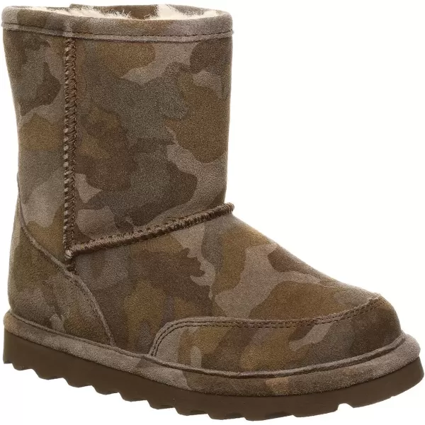 imageBEARPAW Brady Youth Multiple Colors  Youths Fashion Boot  Youths Slip On Boot  Comfortable Winter BootEarth Camo