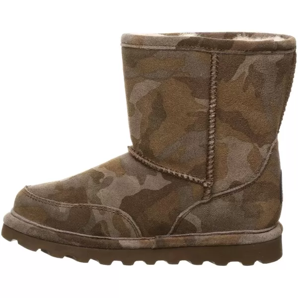 imageBEARPAW Brady Youth Multiple Colors  Youths Fashion Boot  Youths Slip On Boot  Comfortable Winter BootEarth Camo