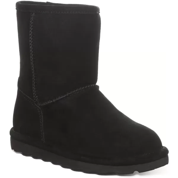 imageBEARPAW Elle Youth Multiple Colors  Youths Boot Classic Suede  Youths Slip On Boot  Comfortable Winter BootBlack