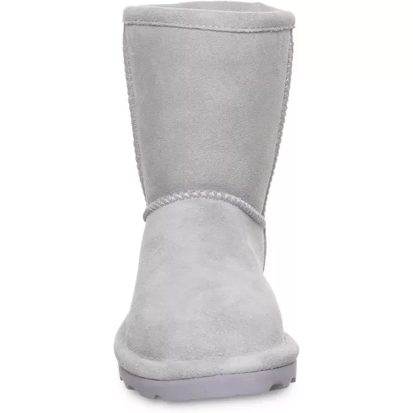imageBEARPAW Elle Youth Multiple Colors  Youths Boot Classic Suede  Youths Slip On Boot  Comfortable Winter BootGray Fog