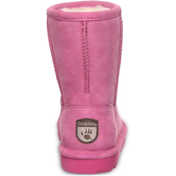imageBEARPAW Elle Youth Multiple Colors  Youths Boot Classic Suede  Youths Slip On Boot  Comfortable Winter BootParty Pink