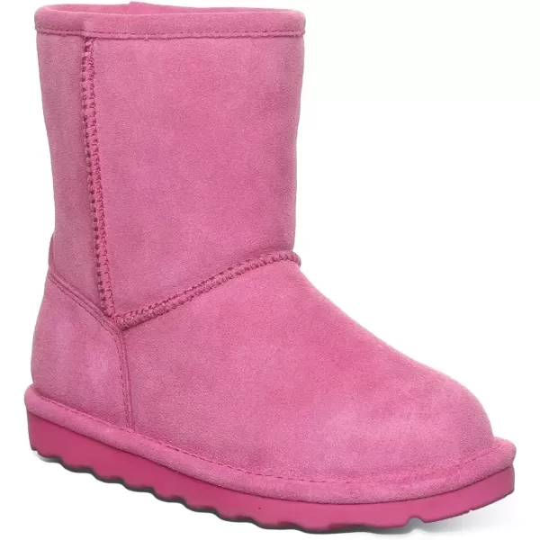 imageBEARPAW Elle Youth Multiple Colors  Youths Boot Classic Suede  Youths Slip On Boot  Comfortable Winter BootParty Pink