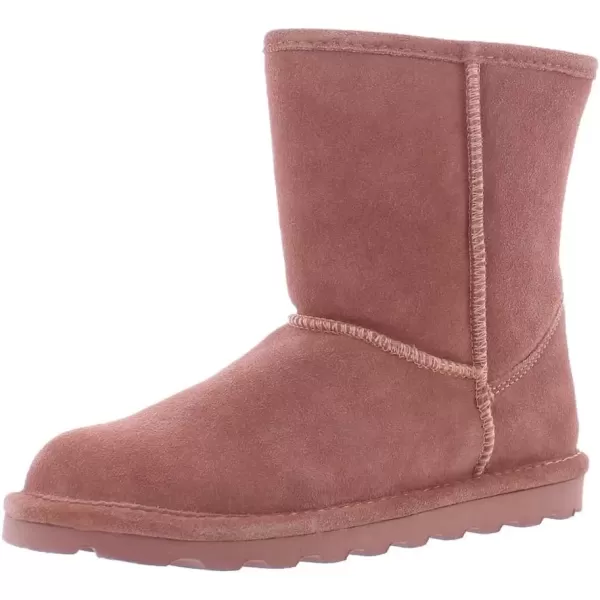 imageBEARPAW Elle Youth Multiple Colors  Youths Boot Classic Suede  Youths Slip On Boot  Comfortable Winter BootPink Glitterpink