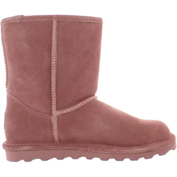 imageBEARPAW Elle Youth Multiple Colors  Youths Boot Classic Suede  Youths Slip On Boot  Comfortable Winter BootPink Glitterpink