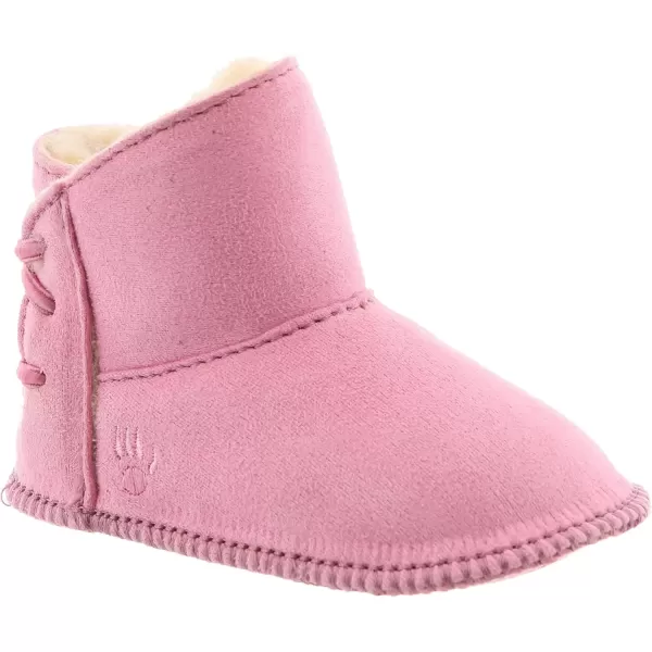 imageBEARPAW Kaylee Babies Boots Multiple Colors  Babies Boot Classic Suede  Babies Slip On Boot  Comfortable Winter BootPink