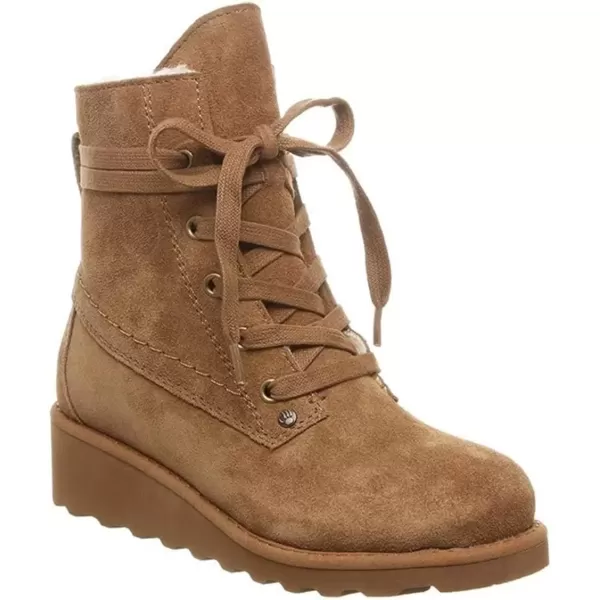 imageBEARPAW Krista Youth Multiple Colors  Youth s Boot Classic Suede  Youth s Slip On Boot  Comfortable Winter BootHickory Ii
