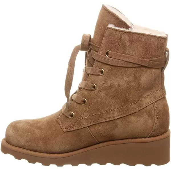imageBEARPAW Krista Youth Multiple Colors  Youth s Boot Classic Suede  Youth s Slip On Boot  Comfortable Winter BootHickory Ii