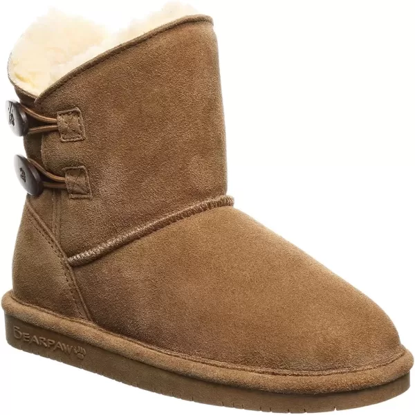 imageBEARPAW Rosaline Youth Multiple Colors  Youth s Fashion Boot  Youth s Slip On Boot  Comfortable Winter BootHickory Ii