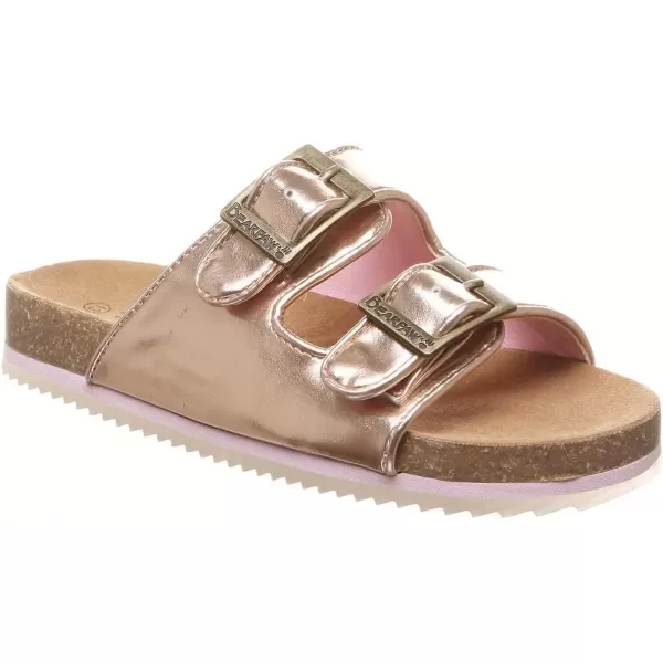 imageBEARPAW Youth Brooklyn Multiple Colors  Youths Sandal  Kids Shoe  Comfortable ampamp LightweightRose Gold