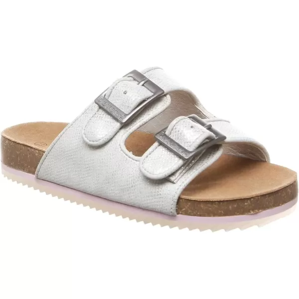imageBEARPAW Youth Brooklyn Multiple Colors  Youths Sandal  Kids Shoe  Comfortable ampamp LightweightSilver