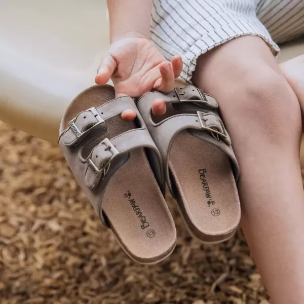 imageBEARPAW Youth Brooklyn Multiple Colors  Youths Sandal  Kids Shoe  Comfortable ampamp LightweightStone