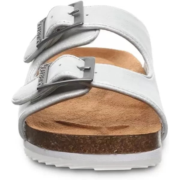 imageBEARPAW Youth Brooklyn Multiple Colors  Youths Sandal  Kids Shoe  Comfortable ampamp LightweightWhite