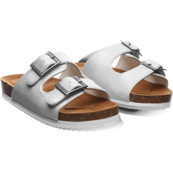 imageBEARPAW Youth Brooklyn Multiple Colors  Youths Sandal  Kids Shoe  Comfortable ampamp LightweightWhite