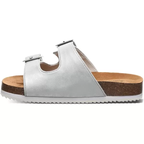 imageBEARPAW Youth Brooklyn Multiple Colors  Youths Sandal  Kids Shoe  Comfortable ampamp LightweightWhite