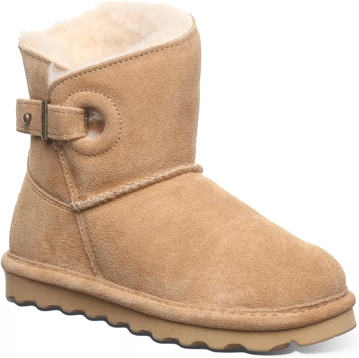 imageBEARPAW Isabelle Youth  Youths Boot Classic Suede  Youths Pull On Boot  Comfortable Winter Boot