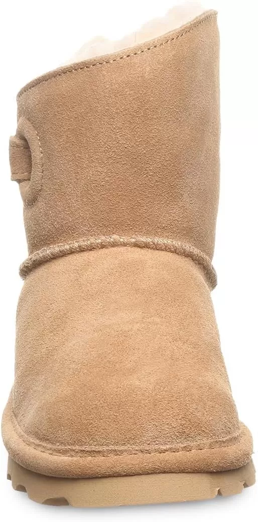 imageBEARPAW Isabelle Youth  Youths Boot Classic Suede  Youths Pull On Boot  Comfortable Winter Boot