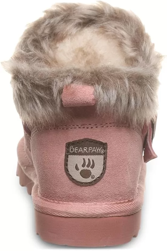 imageBEARPAW Jasmine Youth  Youths Ankle Boot  Youths Slip On Boot  Comfortable Winter Boot