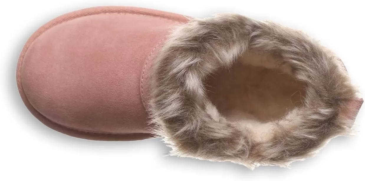 imageBEARPAW Jasmine Youth  Youths Ankle Boot  Youths Slip On Boot  Comfortable Winter Boot