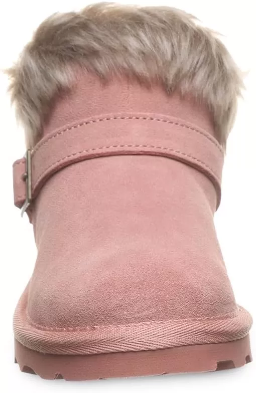 imageBEARPAW Jasmine Youth  Youths Ankle Boot  Youths Slip On Boot  Comfortable Winter Boot