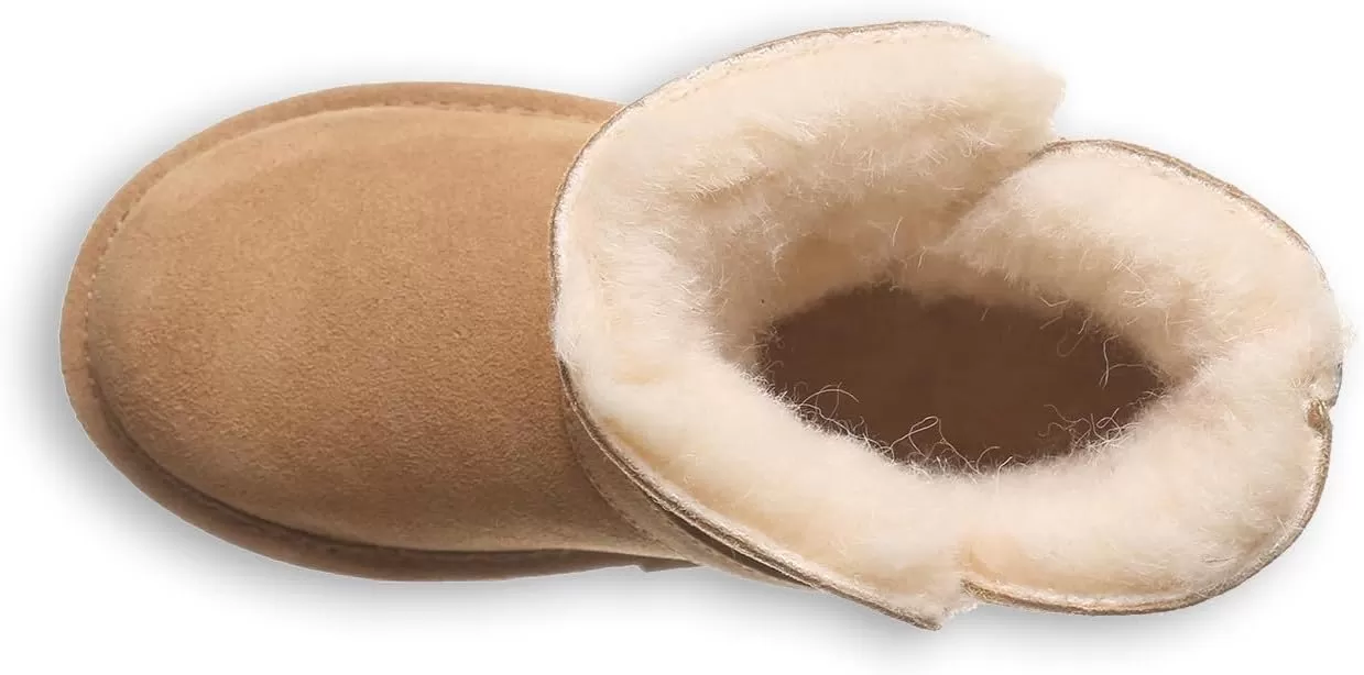 imageBEARPAW Katya Youth Boot  Youths Boot Classic Suede  Youths Pull On Boot  Comfortable Winter Boot