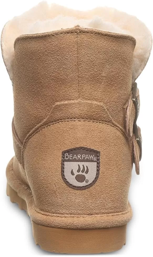 imageBEARPAW Katya Youth Boot  Youths Boot Classic Suede  Youths Pull On Boot  Comfortable Winter Boot